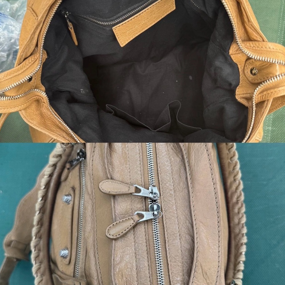 Balenciaga Tan City Bag Authentic Vintage - Picture 6 of 8